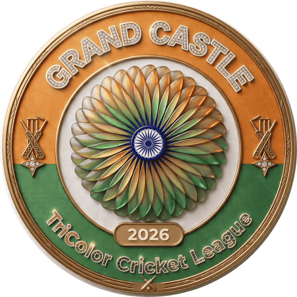 Tricolor Cricket Logo