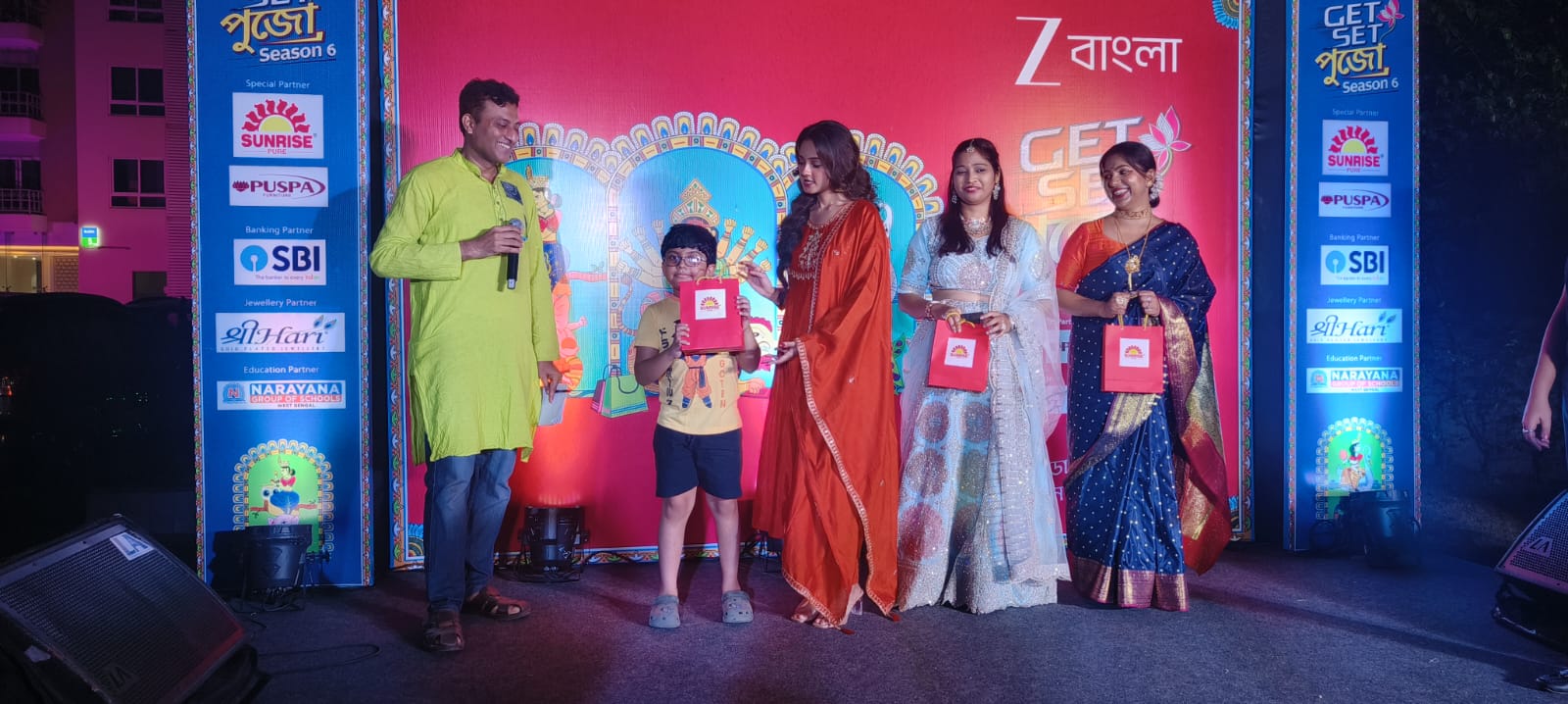 ZEE Bangla Get Set Pujo Season 6 — A Day of Fun, Fashion & Creativity at Grand Castle! 🎉