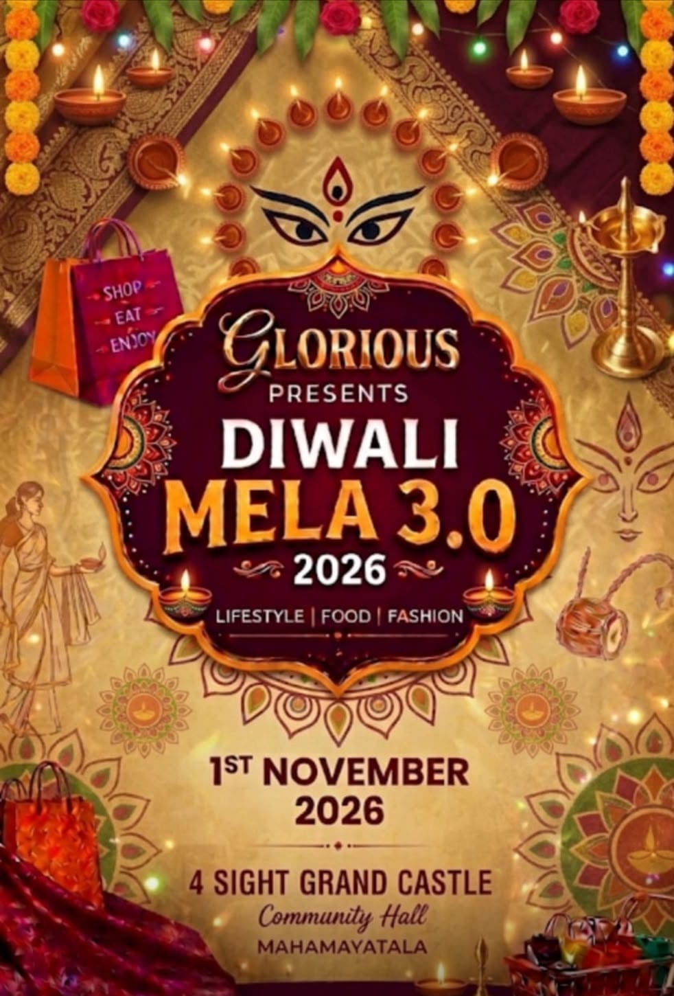 Glorious Presents Diwali Mela 3.0 – Exhibition Stalls