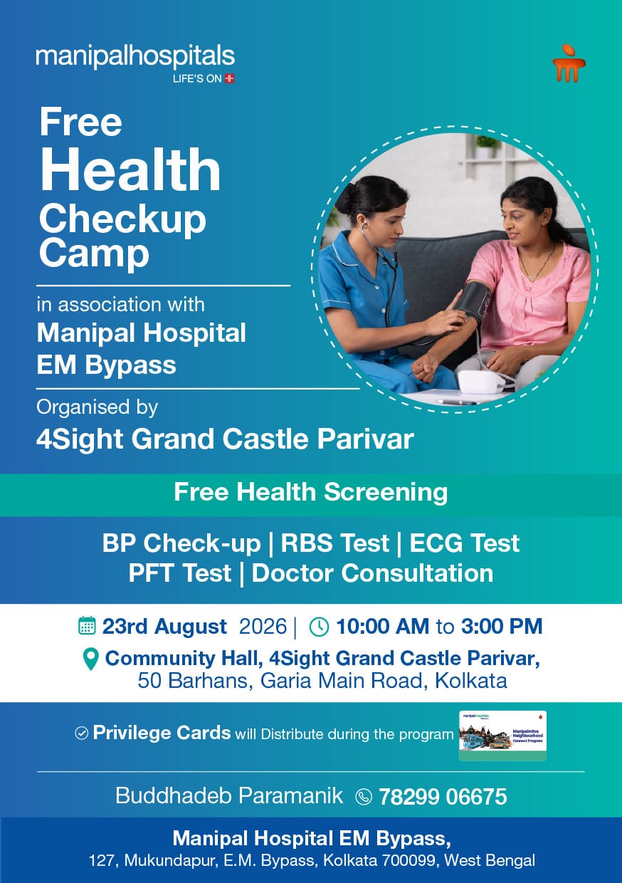 Free Health Check-up Camp for 4Sight Grand Castle Residents