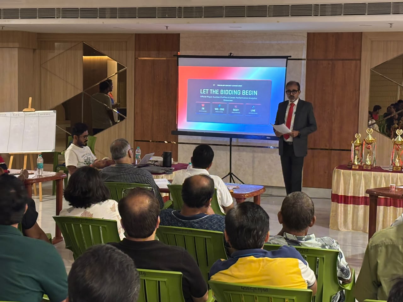 Tricolor Cricket League – Season 3: Player Auction